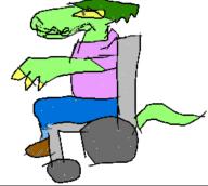 artist:HMoFAryan character:Olivia_Halford copyright:I_Wani_Hug_That_Gator dinosaur female furry // 1080x973 // 240KB