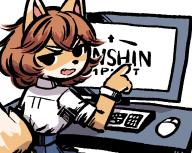 artist:anon canine character:bully female fox meta:4chan // 800x640 // 120KB