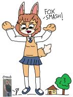 artist:anon canine character:bully female fox meta:4chan // 790x1040 // 71KB