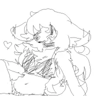 artist:ProfessorPicke deer meta:anthrofoo meta:tegaki // 500x500 // 25KB
