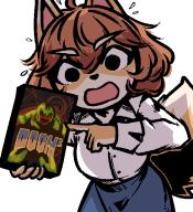 artist:anon canine character:bully copyright:doom female fox meta:4chan // 640x700 // 211KB