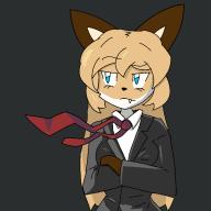 artist:furanon canine character:averi female fox meta:anthrofoo // 800x800 // 41KB