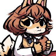 artist:anon canine character:bully female fox meta:4chan // 600x600 // 386KB