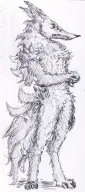 artist:2Hiakkable meta:anthrofoo meta:traditional wolf // 380x854 // 651KB